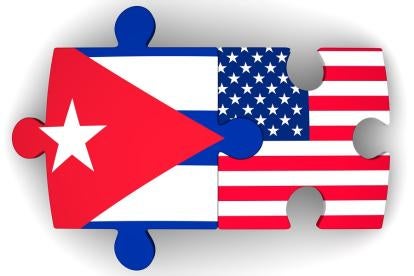 Cuban and American puzzle pieces 