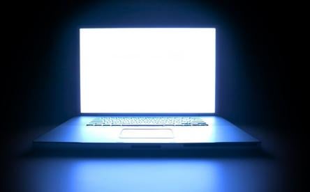 glowing laptop, website, wisconsin
