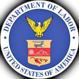 official seal of US Department of Labor DOL