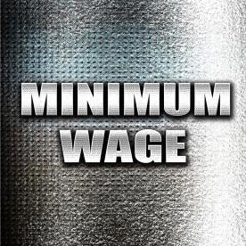 Minimum wage, January 1, Increase