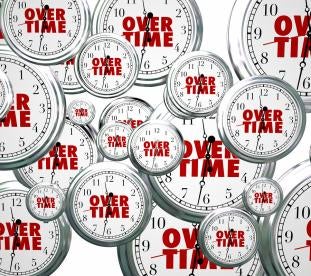 overtime rules on clocks