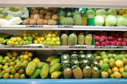 produce aisle, FDA, healty foods