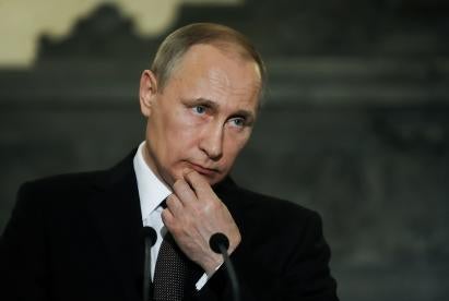 Vladimir Putin thinking, sanctions, russia