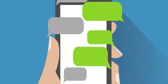 emergency text messaging rules & coronavirus