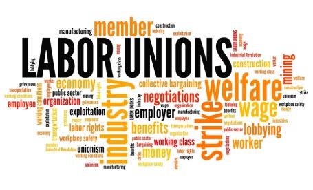 labor unions, worker groups, 'backdoor approach" 