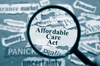 ACA, affordable care act, magnifying glass