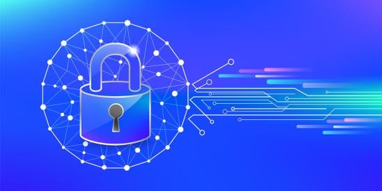 cyberxecurity lock on network