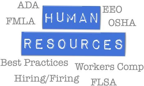 human resources, hiring, firing, eeo, ada, best practices