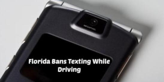 Florida Bans Texting While Driving