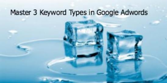 Master 3 Keyword Types in Google Adwords 