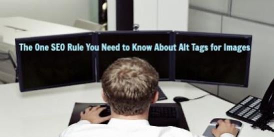 One SEO Rule you need to know about alt tags for images