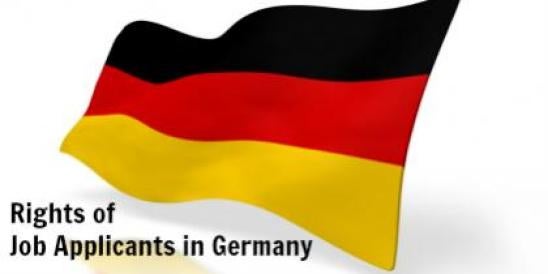 Rights of Job Applicants in Germany