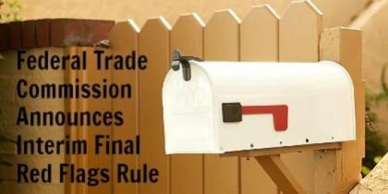 Flag on Mail box FTC red flag rule 