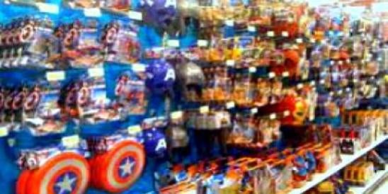 toy aisle at store