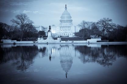 The US capitol in the midst of many crises