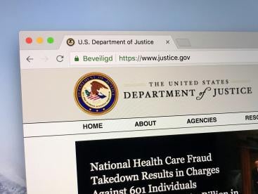 DOJ Major Charges Against Parties for Billions in Healthcare Fraud