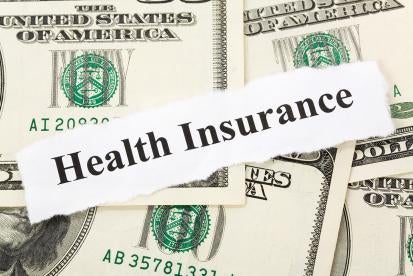 health insurance with money 