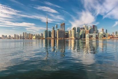 Toronto in Ontario where COVID sick leave laws are still unsettled