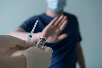 California: Employee firing failure to comply Vaccination 