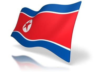 north korea, flag, sanctions, trump